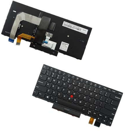 Table-King Ersatztastatur Hintergrundbeleuchtung für Lenovo Thinkpad T470 T480 A475 A485 (US)