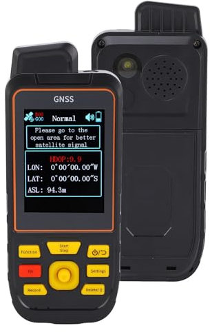 Compteur Terrestre GPS, Compteur de Terrestre Portable avec écran Couleur de 2,8 Pouces et Puce de Récepteur GNSS, équipement D'arpentage pour Forêt, Terres Agricoles, Lac