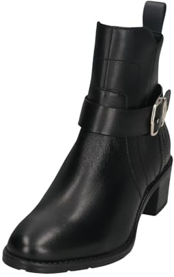 bugatti Stiefelette Black/Black/Reptile Print schwarz