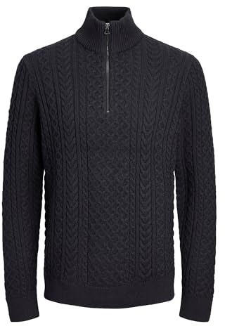JACK & JONES Male Sweatshirt mit halbem Reißverschluss Sweatshirt mit halbem Reißverschluss