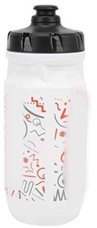 Bottiglie d'acqua per bici, 550ml Mountain Bike Borraccia sportiva Borraccia in plastica comprimibile a tenuta stagna Bollitore per ciclismo all'aperto per equitazione Campeggio (550 ml)