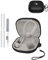 Silicone Protective Case for Beats Powerbeats Pro 2 Wireless Bluetooth Earbuds - Durable and Eco-Friendly Earphone Cover with Precise Holes,Black