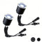 Arotelicht 2er Set LED Einbaustrahler 4000K Weiss 12V led Einbauleuchte Bodeneinbauleuchte Lampe, IP67 wasserdicht 0,6W Ø32mm innen aussen Terrasse Küche Garten Dekolicht, Ohne Netzteil