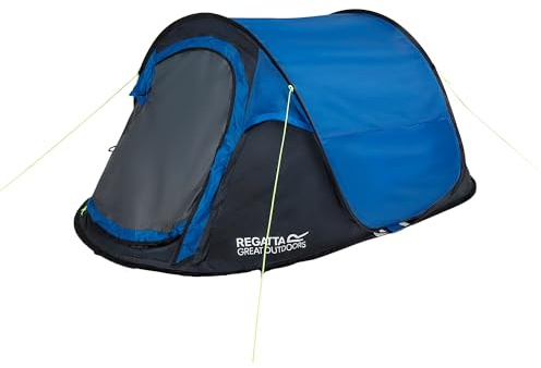 Regatta - Pop-Up-Zelt Malawi, 2 Personen (Einheitsgröße) (Dunkelblau)