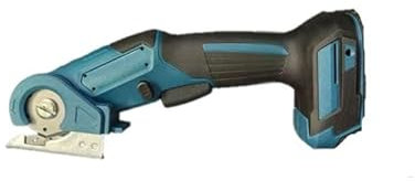 Schnurlose Elektro Rotationsschere kompatibel mit Makita 18V-Akku (ohne Batterie), elektrische Stoffschere mit Sicherheitsverschluss und 2 Klingen, 6mm Schnitttiefe für Leder, Pappe, Teppichboden