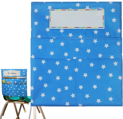 Stuhltaschen Organizer für Stuhltaschen an Schulstühlen | Halter Für Leseutensilien Kinder Schüler Kindergarten Schule