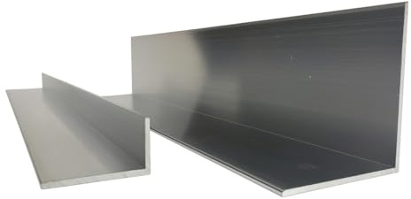 Aluminium Winkelprofil 25x25x3 mm Länge 1500 mm Aluwinkel Aluprofil Aluminiumprofil L Alu Winkel L-Profil