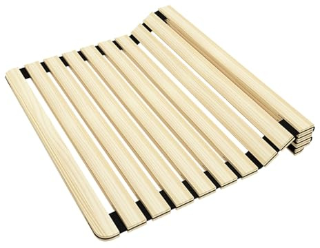 Klappbare Sonnenliegen, verstellbare Garten-Liegestühle für Entspannung im Freien, Holzbett-Lamellen, 50,8 - 180,8 cm Breite, perfekt für Terrasse, Pool und Strand