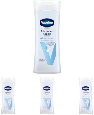 Vaseline Intensive Care Advanced Repair Körperlotion, 400 ml (Packung mit 4)