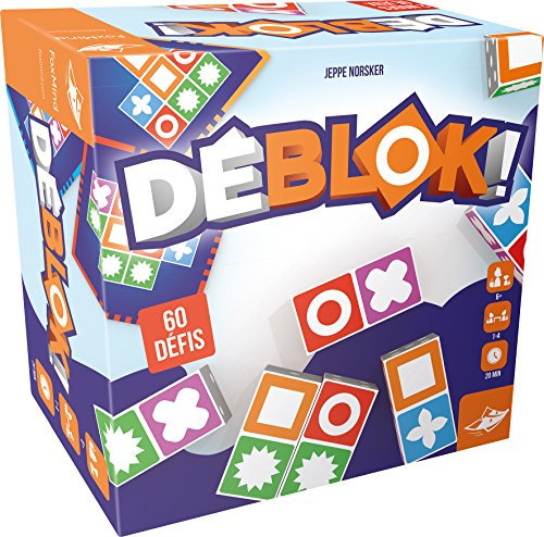 Asmodee FOXMATMA01FR Gesellschaftsspiele, Déblok, 20 x 10 x 20 cm - Französische Sprache