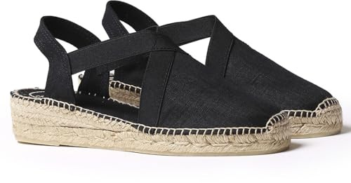 Toni Pons Verona - Vegane Keil-Espadrille für Damen Baumwolle.