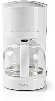 NEDIS Kaffeekanne für 11 Tassen Weiß