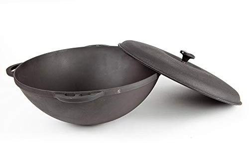 Kasan Asien aus Gusseisen mit Deckel Kazan Kessel Syton® (10 Liter)