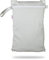 Petit Lulu wasserdicht doublesize Windeltasche | Wetbag Organiser Beutel | Windelsack | Nasstasche für Stoffwindeln | Nässeschutzbeutel | Waterproof Wet Bag | Wickeltasche (Grau)