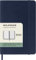 Moleskine Wochenplaner mit Platz für Notizen 12 Monate 2024, Planer 2024, Taschenformat 9x14, weicher Einband und elastischer Verschluss, Saphirblau