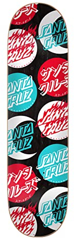 SANTA CRUZ, Deck shadowless dots 7 ply birch 8.25 x 31.8 - TU