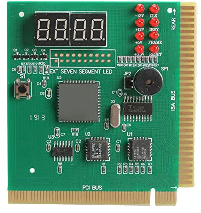 Pantalla LCD Un 4 Dígitos Analizador PC Tarjeta Diagnóstico Placa Base Post Tester Análisis Computadora Tarjeta PCI Memoria CPU