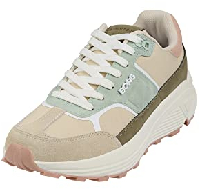 Björn Borg Footwear Damen R1300-PAS-BLK-W Sneaker, Green, 39 EU