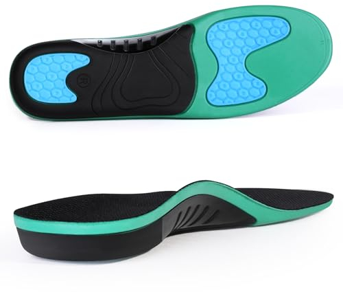 3ANGNI Orthopädische Einlegesohlen Fersensporn Einlagen Senkspreizfuß für Plantarfasziitis, Plattfuß Herren Damen,Kann Auch für Einlegesohlen Arbeitsschuhe Schuheinlagen Schuhe