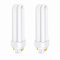 Akynite 13W Energy Saving 4 Pin Compact Fluorescent Lamp, CFL G24q-1 4 Pins Fitting, 840 Cool White 4000k, 850LM, 2U Shape, AC 220-240V, 2pcs