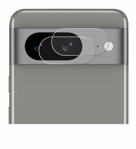 BROTECT (2 Stück Schutzfolie für Google Pixel 8 (NUR Kameraschutz) Displayschutz Folie Ultra-Klar