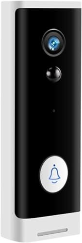 IBDRY Sonnette de sécurité WiFi, caméra de sécurité sans Fil, vidéo HD, interphone Audio, Moniteur de Maison Intelligente, Service Cloud