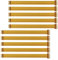 EMSea 10pcs Camera Flex Ribbon Cable 15Pin to 22Pin FFC Flexible Flat Ribbon Cable Compatible with Raspberry Pi Zero/Zero W 15cm (6 inch)