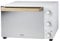 Cooks Professional Mini Oven | Electric Multi Function Countertop Cooker | 48L Capacity |Adjustable Temperature Control & Timer | 1500W | Includes Roasting Dish & Wire Rack | White Nordic