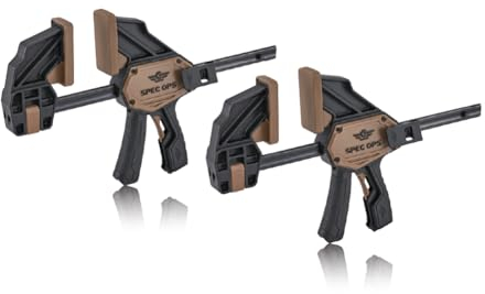 Spec Ops Elite Series 1-Hand-Auslöserklemmen, 17,8 cm, 150 kg, 2er-Pack