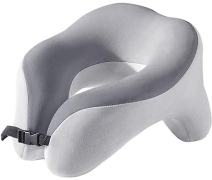 Buhyujkm Neck Support Pillow, U-Shaped Neck Pillow, Car Headrest Neck Pillow, Washable Neck Pillow Cover, Comfortable Neck Pillow, Soft Neck Pillows Perfect for Travel Car Rides