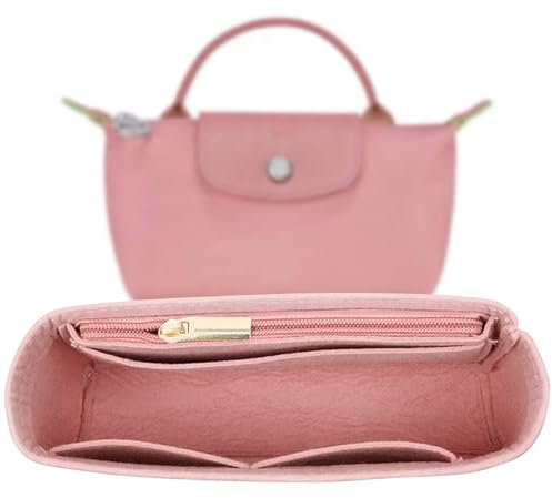 Sunshine smile Pliage Organizer Mini für Longchamp Tasche - Einsatz für Damen Handtasche