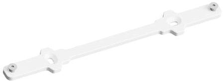 Princore Wandhalterung für Fritz Box/Router, passend für Fritzbox 5590 7490 7590 7690, Fiber 6660 6890, Cable 3490 5490 5491 6490 (Abstand 197mm)