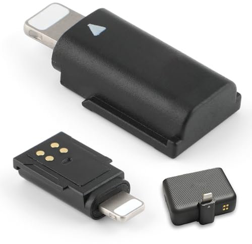 RongZy for DJI MIC Adapter Lightning Mobile Phone Microphone Receiver for DJI Mic Connector Accessories