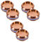 UKCOCO 3 Ensembles Poignée De Porte En Verre Rétractable Boulons Intérieur Sécurité Charnière Bouchon Code Bande Poignée De Porte Bi Bar Acier Inoxydable Rose Gold 2 Pièces * 3