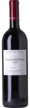 Vino tinto Tomas Postigo tercer año - Vino Tinto Crianza - Pack 3 Botellas de Vino Tinto - Cosecha 2022 - Ribera de Duero