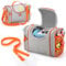 Seracle Tasche Hülle für toniebox Tonie und Tonies Figur, Kopfhörer, Ladestation und Sonstiges Zubehör (Grau)