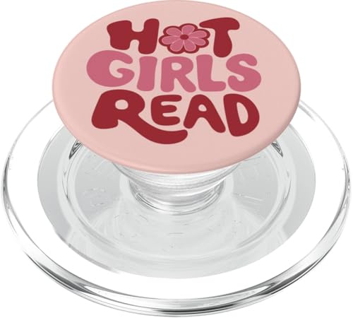 Buchliebhaber lesen Zitat Leser Hot Girls Read PopSockets PopGrip für MagSafe