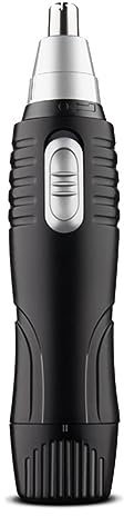 BESTYASH 2-In-1 Nasen und Barthaartrimmer für Männer mit Reinigungssystem Ergonomischem Design Tragbar ABS Batteriebetrieben