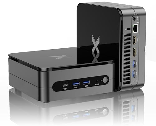 DREAMFYRE Mini Gaming PC Ryzen 32GB DDR5 1TB M.2 SSD,Ryzen 9 7940HS Mini Gaming PC (8C/16T, Up tp 5.2GHz), Mini PC 4K Triple Screens (HDMI*2//Type-C), WiFi 6/BT5.2, USB 3.2×4, RJ45×1 for