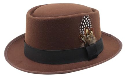 Trachtenhut Herren Oktoberfest mit Feder,Jägerhut Filzhut Bayernhut Filzhut Karneval Oktoberfest Kostüm Bierhut, Trachten Party,Kopfbedeckung,Volksfest,Mottoparty