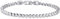 SILVEGO Damen Armband aus 925 Sterling Silber Tennis Armband mit Zirkonia OLIVIA