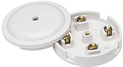 Knightsbridge SN8420 20A Junction Box 4-Terminals White