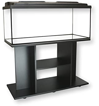 Diversa AQUARIUM WITH LID AND STAND/CABINET Professional Fish Tank - Real Glass, Standard Rectangle (160 Litre Set)