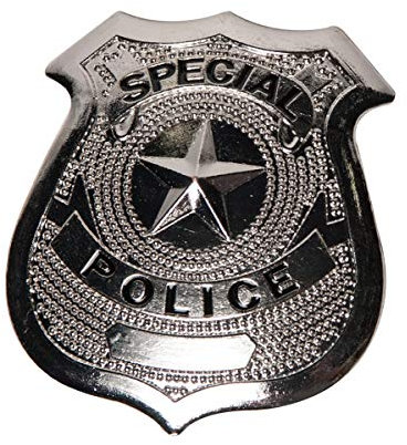 Horror-Shop Metal De La Placa De La Policía