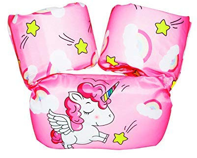 Gshy Brazalete y cinturón Flamingo Unicorn Flotation Chaleco Flotación y Ayuda a la natación para niños (Unicornio)