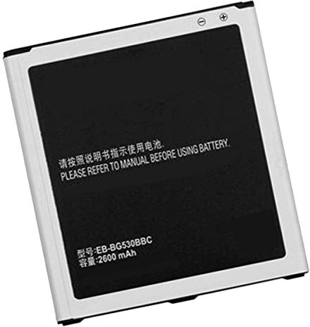 Backupower EB-BG530BBC EB-BG530BBE EB-BG530BBU Ersatz Akku Kompatibel mit Samsung Galaxy J5 SM-J500FN SM-J500F Galaxy J3 2016 SM-J320F 3.8V,9.88Wh/2600mAh