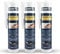 EVERFIX Montagekleber schwarz (3 Stück) für innen und außen, extra starker Kraftkleber für Metall, Holz, Fliesen, etc, Baukleber zum Kleben und Abdichten, 325 g / 290 ml