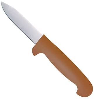 Ever Blade Professional Chef 3.25 & 4 Paring Knife Colour Coded (Brown, 3.25 (85mm)), 7806-85/BRO