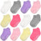 GRPSKCOS Stoppersocken Kinder 12 Paar Rutschsocken Socken Kinder ABS Socken Antirutschsocken für Jungen Mädchen (#2 Mädchen -12 Paare, 1-3 Jahre)