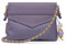 satch Clutch kleine Umhängetasche Schminktasche mit Kordelzug und Spiegel für Teenager Mesmerize - Lila